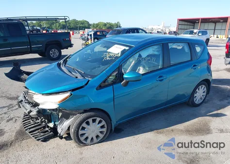 2015 Nissan Versa Note Sv z USA, uszkodzony, nr VIN 3N1CE2CP6FL396095
